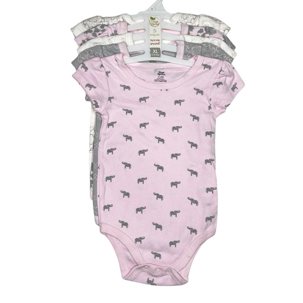 Yoga‎ Sprout Five Pack Onesies